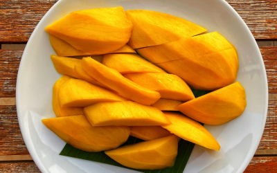 Süße Suppe Pflaume/Mango